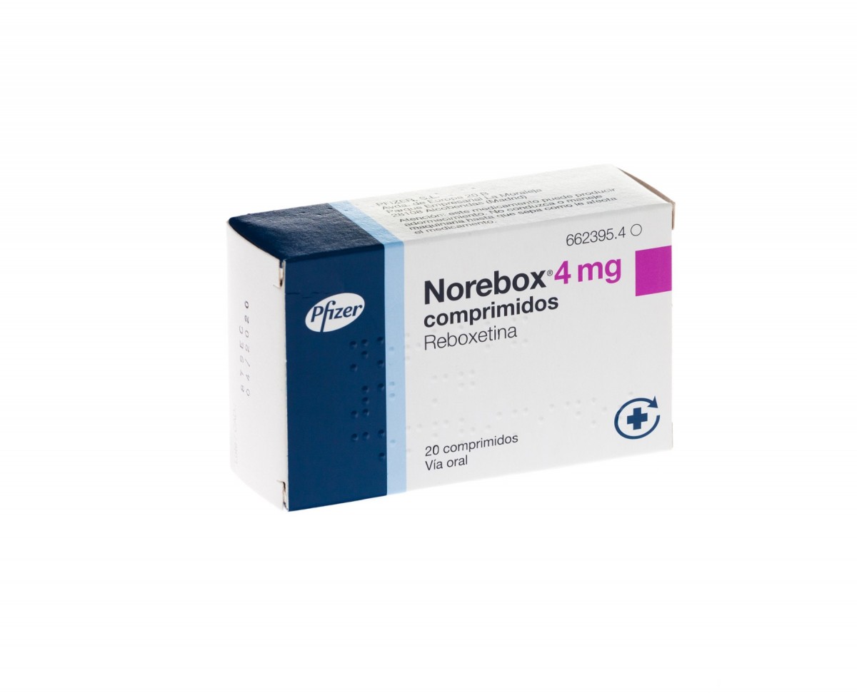 NOREBOX 4 mg COMPRIMIDOS , 60 comprimidos fotografía del envase.