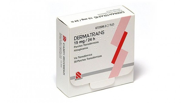DERMATRANS 15 mg/24 H PARCHE TRANSDERMICO, 15 parches fotografía del envase.