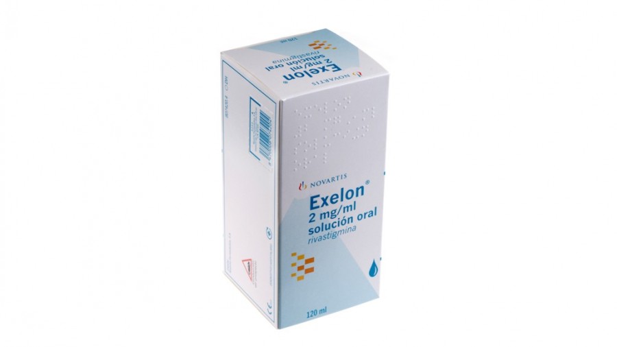 EXELON 2 mg/ml SOLUCION ORAL, 1 frasco de 120 ml fotografía del envase.