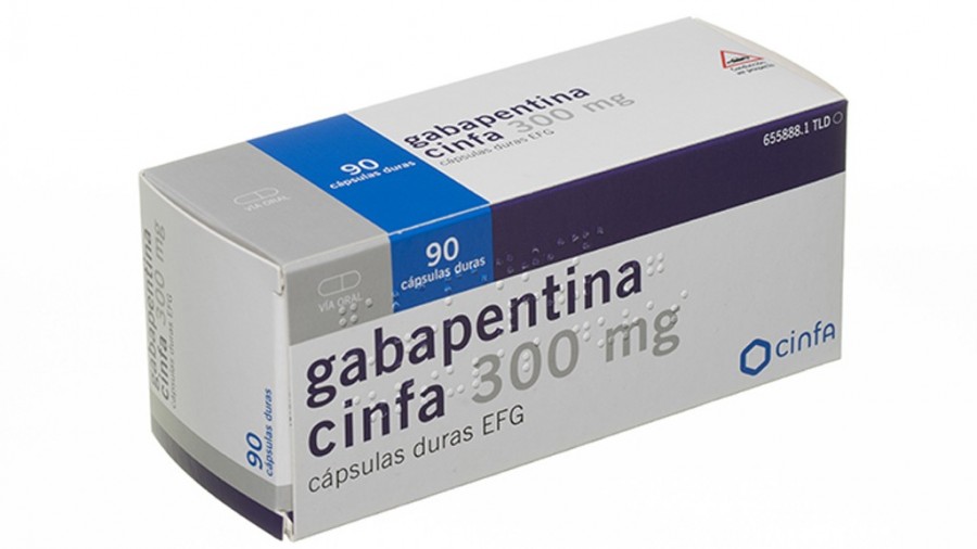 GABAPENTINA CINFA 300 mg CAPSULAS DURAS EFG , 30 cápsulas fotografía del envase.