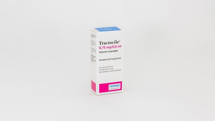 TRACTOCILE 7,5 mg/ml, SOLUCION INYECTABLE, 1 vial de 0,9 ml fotografía del envase.