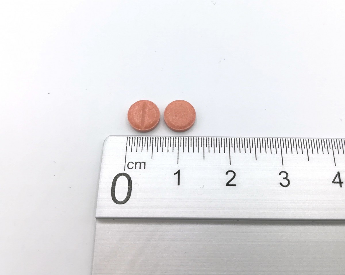 CANDESARTAN NORMON 8 mg COMPRIMIDOS EFG, 30 comprimidos fotografía de la forma farmacéutica.