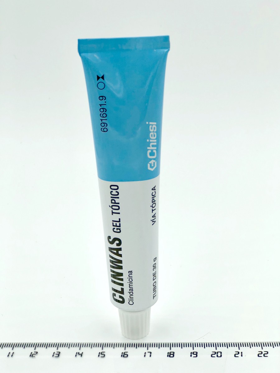 CLINWAS GEL TOPICO, 1 tubo de 30 g fotografía de la forma farmacéutica.