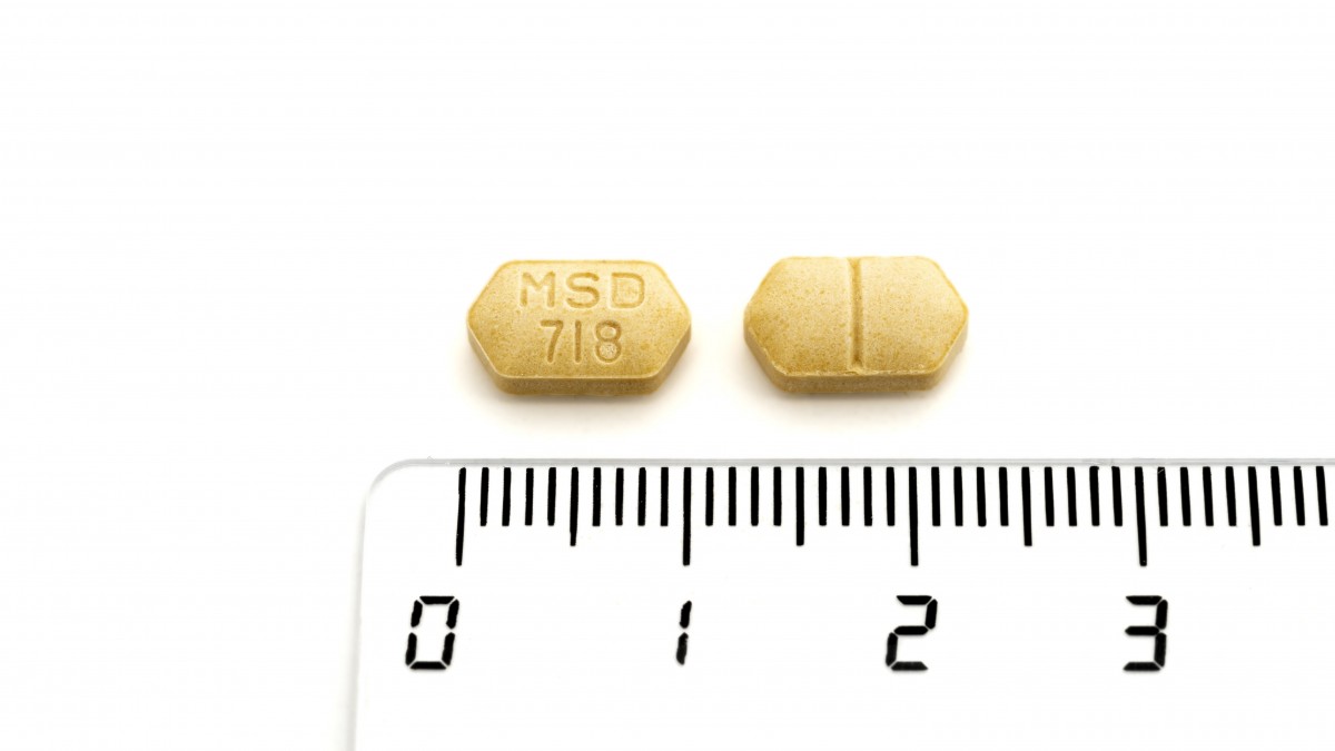 CO-RENITEC 20 mg/12,5 mg COMPRIMIDOS, 28 comprimidos fotografía de la forma farmacéutica.