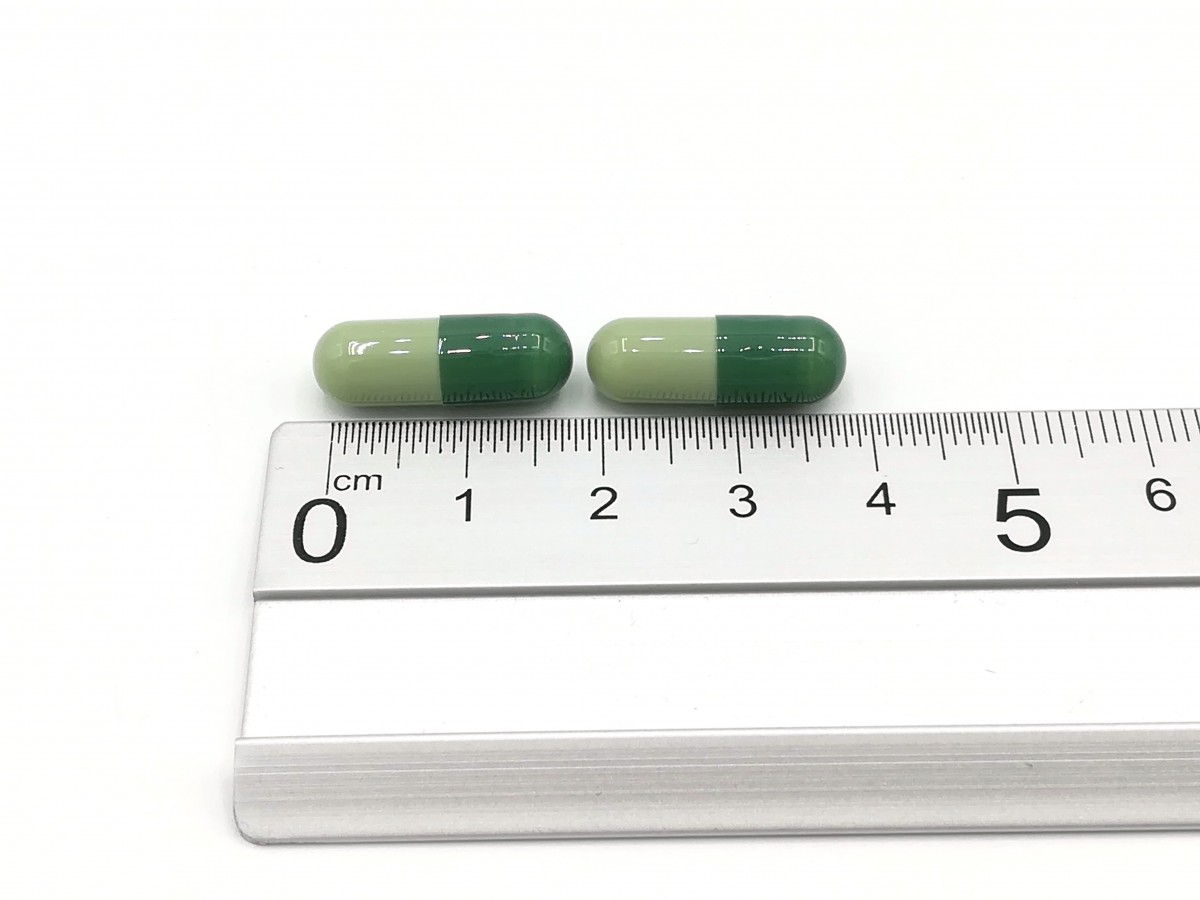 DIACEREINA NORMON 50 mg CAPSULAS DURAS EFG , 30 cápsulas fotografía de la forma farmacéutica.