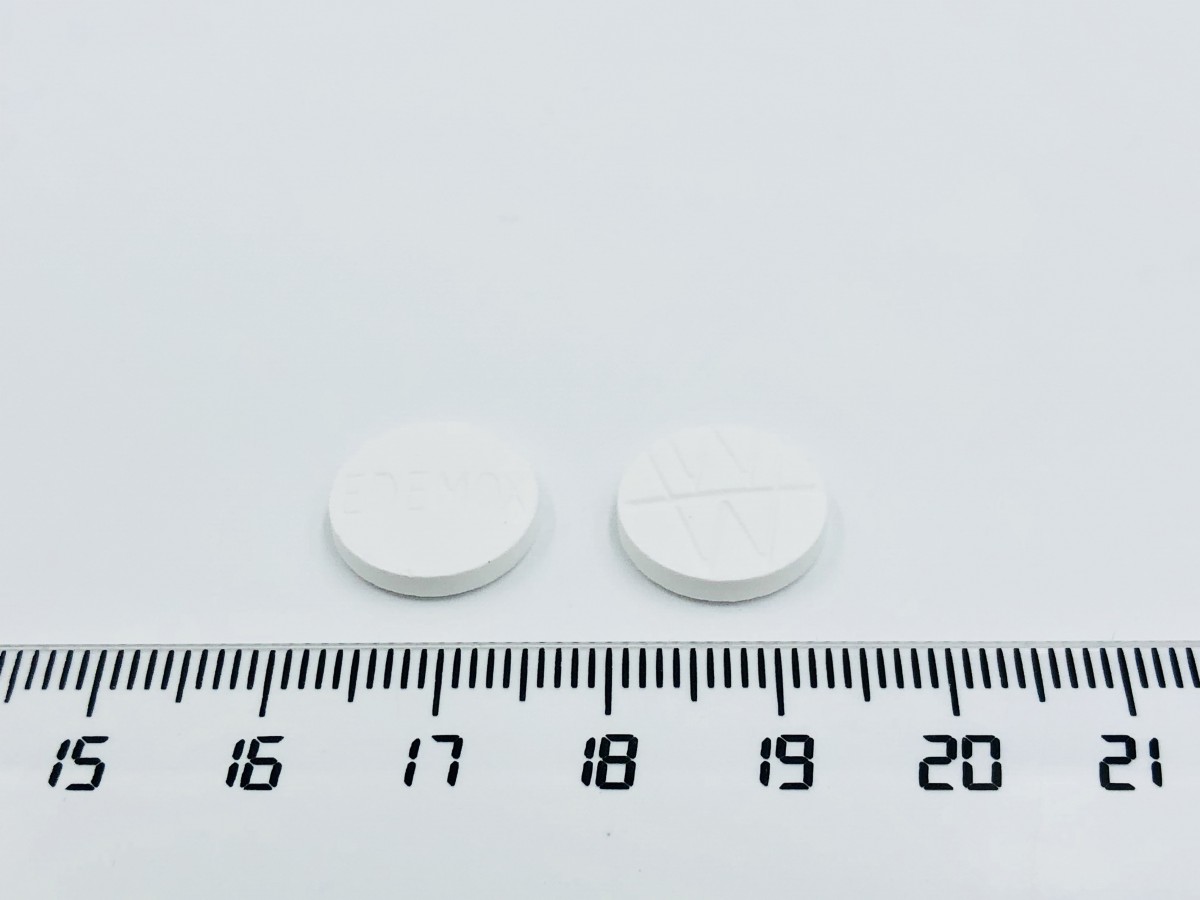 EDEMOX 250 mg COMPRIMIDOS , 20 comprimidos fotografía de la forma farmacéutica.