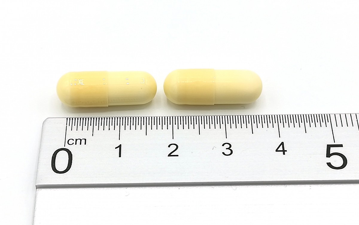 FLUCONAZOL NORMON 150 mg CAPSULAS DURAS EFG , 1 cápsula fotografía de la forma farmacéutica.