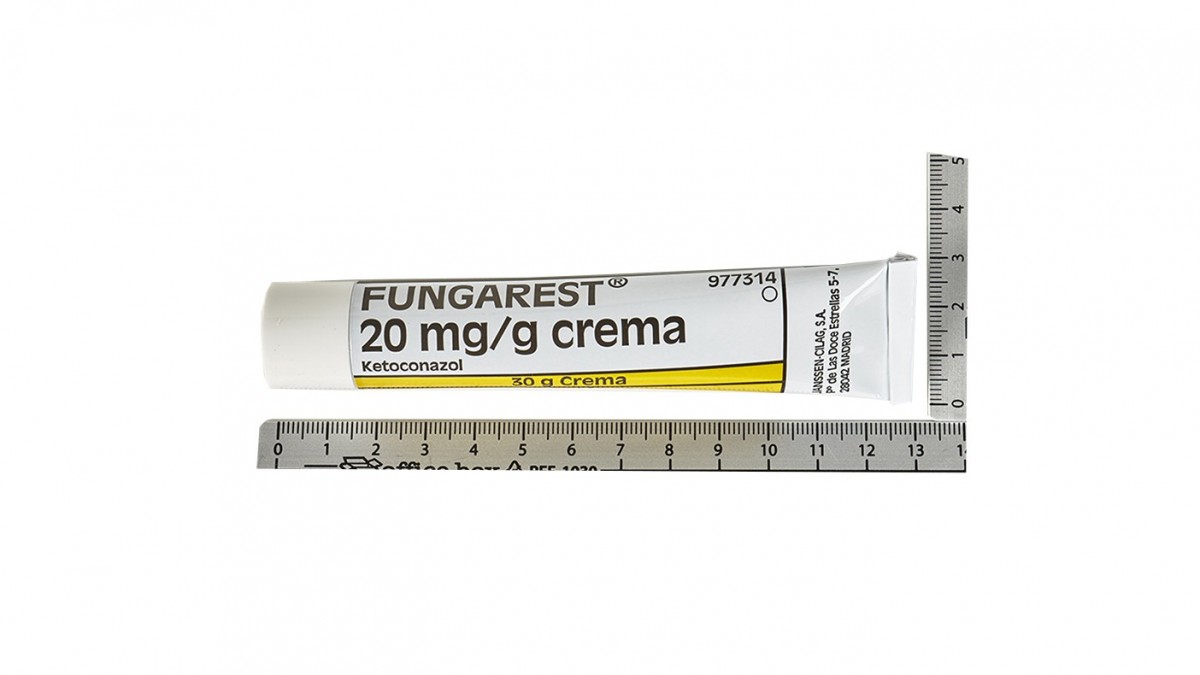 FUNGAREST 20 mg/g crema , 1 tubo de 30 g fotografía de la forma farmacéutica.