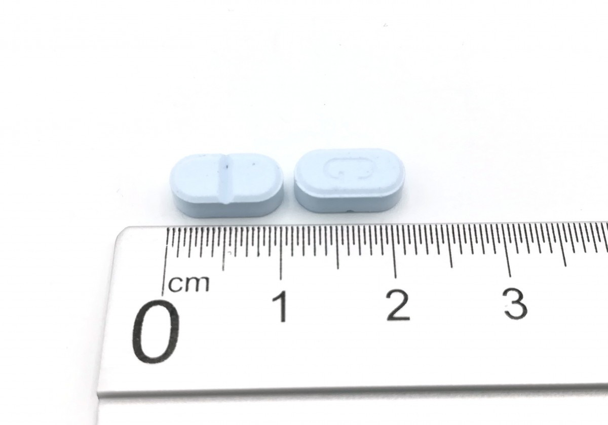 GLIMEPIRIDA NORMON 4 mg COMPRIMIDOS EFG, 30 comprimidos fotografía de la forma farmacéutica.