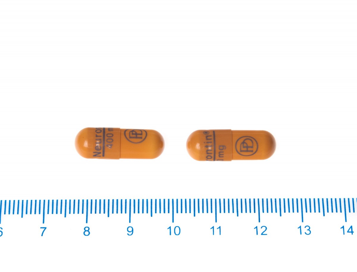 NEURONTIN 400 mg CAPSULAS DURAS , 90 cápsulas fotografía de la forma farmacéutica.
