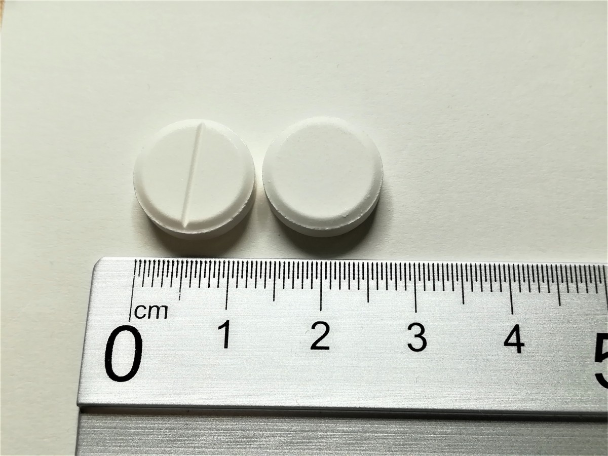 PARACETAMOL NORMON 500 mg COMPRIMIDOS EFG, 20 comprimidos fotografía de la forma farmacéutica.