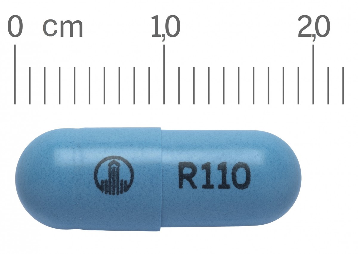 PRADAXA 110 mg CAPSULAS DURAS, 60 cápsulas fotografía de la forma farmacéutica.