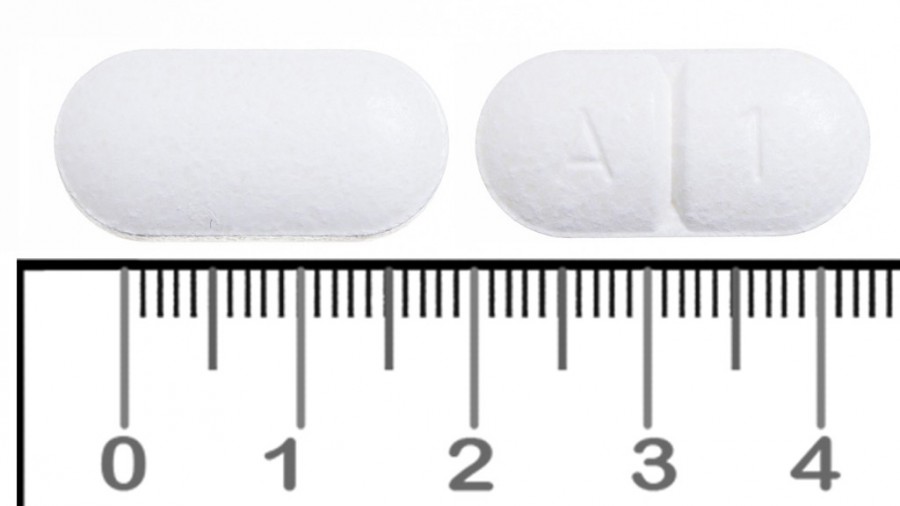 AMOXICILINA CINFA 1000 MG COMPRIMIDOS EFG , 20 comprimidos fotografía de la forma farmacéutica.