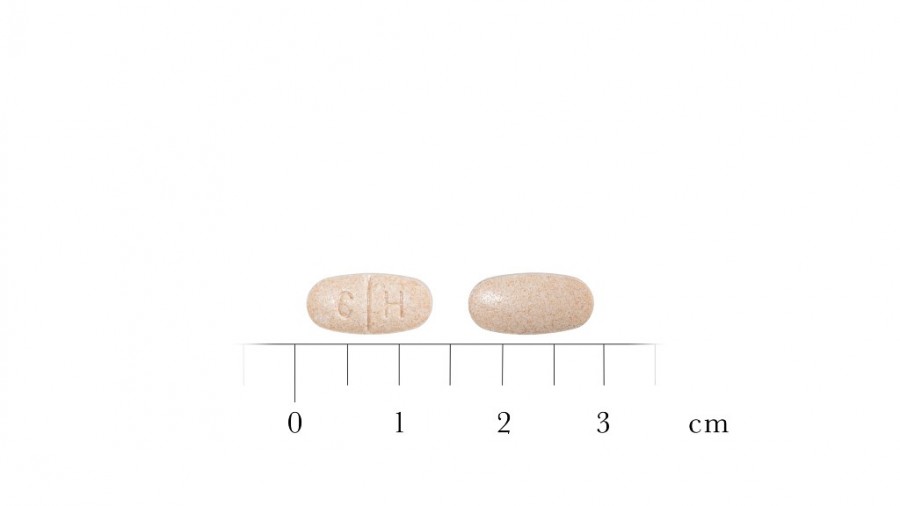 CANDESARTAN/HIDROCLOROTIAZIDA FORTE STADA GENERICOS  32 mg/25 mg COMPRIMIDOS EFG , 28 comprimidos fotografía de la forma farmacéutica.