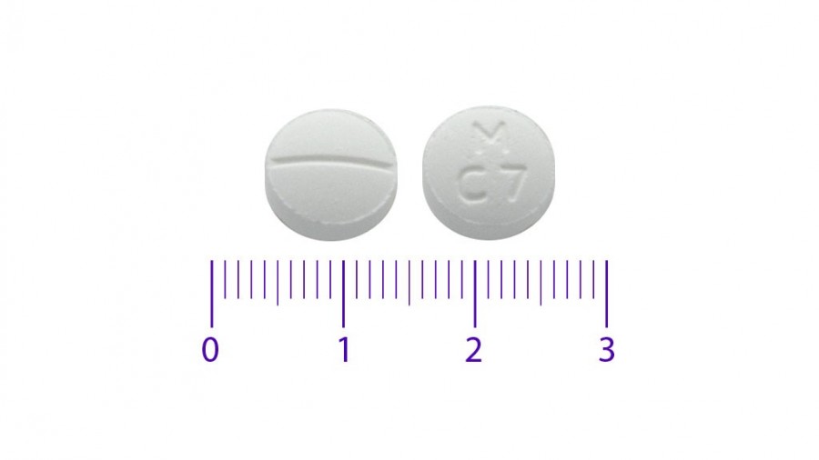 CANDESARTAN VIATRIS 32 MG COMPRIMIDOS EFG, 28 comprimidos fotografía de la forma farmacéutica.