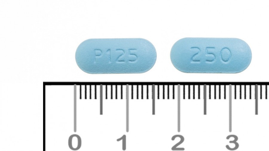 CEFUROXIMA CINFA 250 mg COMPRIMIDOS RECUBIERTOS CON PELICULA EFG , 10 comprimidos fotografía de la forma farmacéutica.