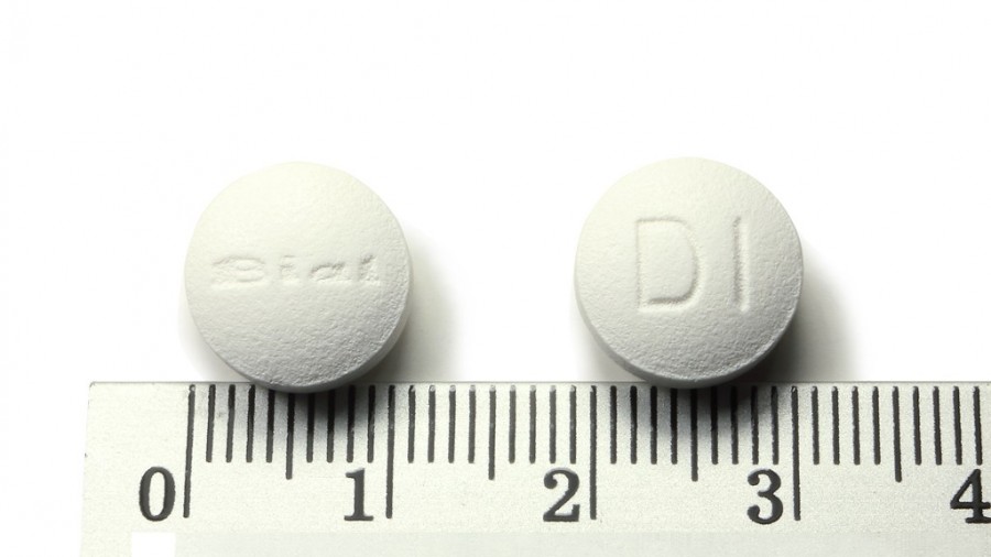 DIFATEROL RETARD 400 mg COMPRIMIDOS DE LIBERACION PROLONGADA, 30 comprimidos fotografía de la forma farmacéutica.