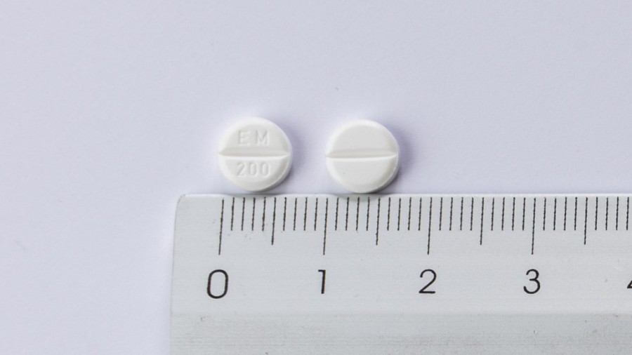 EUTIROX  200 microgramos COMPRIMIDOS , 84 comprimidos fotografía de la forma farmacéutica.