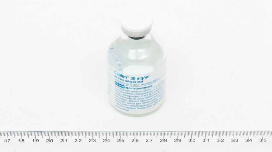 GLIOLAN 30 MG/ML POLVO PARA SOLUCION ORAL, 1 frasco fotografía de la forma farmacéutica.