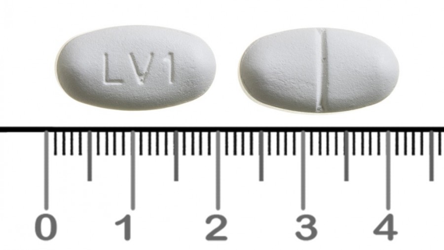 LEVETIRACETAM CINFA 1000 mg COMPRIMIDOS RECUBIERTOS CON PELICULA EFG, 60 comprimidos fotografía de la forma farmacéutica.