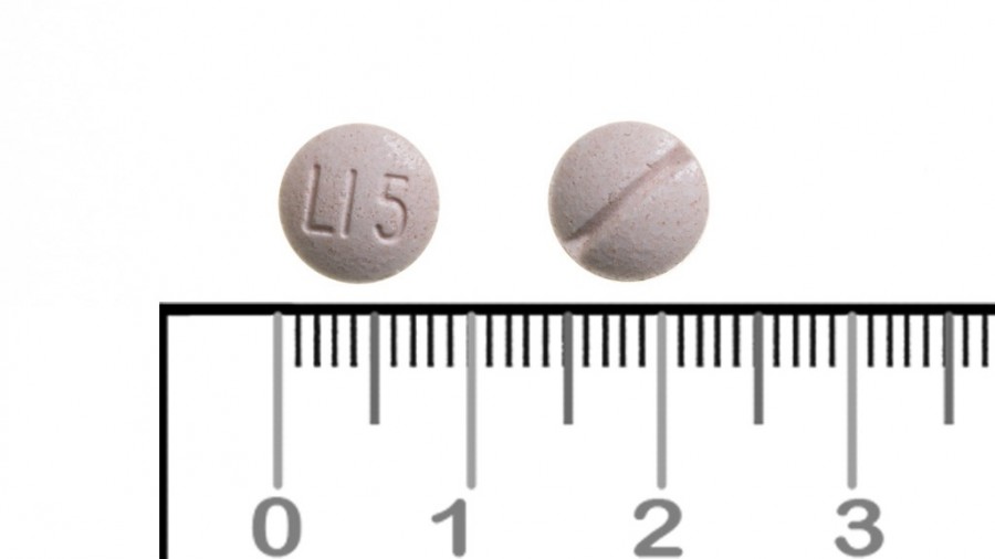 LISINOPRIL CINFA  5 mg COMPRIMIDOS EFG , 60 comprimidos fotografía de la forma farmacéutica.