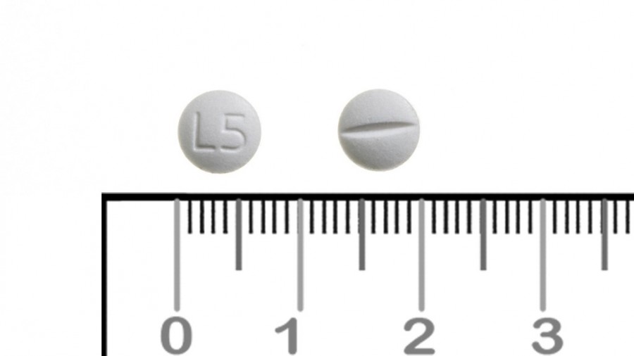 LORAZEPAM CINFA 5 mg COMPRIMIDOS EFG, 20 comprimidos fotografía de la forma farmacéutica.