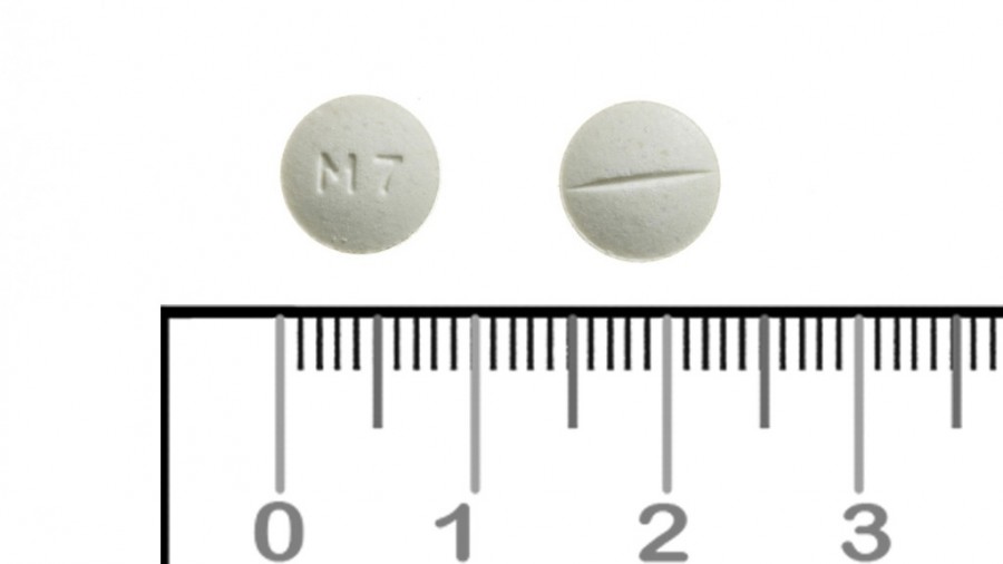 MELOXICAM CINFA 7,5 mg COMPRIMIDOS EFG, 20 comprimidos fotografía de la forma farmacéutica.