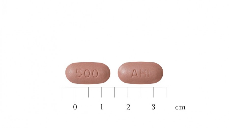 MICOFENOLATO DE  MOFETILO STADA 500 mg COMPRIMIDOS RECUBIERTOS CON PELICULA EFG, 50 comprimidos fotografía de la forma farmacéutica.