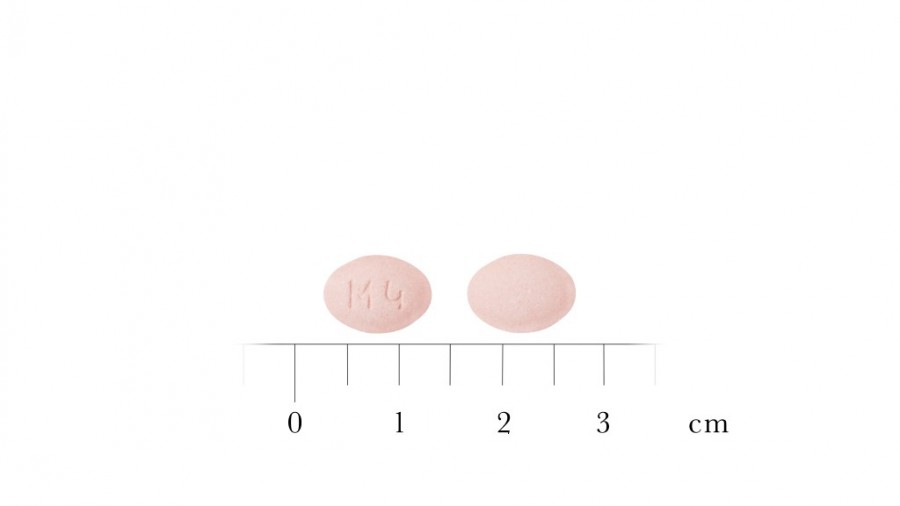 MONTELUKAST STADA 4 mg COMPRIMIDOS MASTICABLES EFG , 28 comprimidos fotografía de la forma farmacéutica.