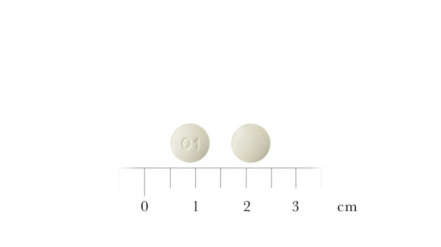 OLANZAPINA FLAS STADA 10 mg COMPRIMIDOS BUCODISPERSABLES EFG, 28 comprimidos fotografía de la forma farmacéutica.