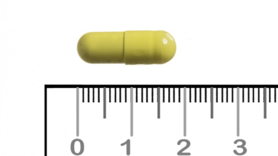 OMEPRAZOL CINFA 20 mg CAPSULAS DURAS GASTRORRESISTENTES EFG, 28 cápsulas (Al/Al) fotografía de la forma farmacéutica.