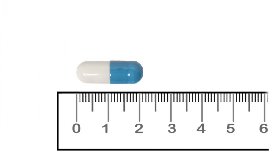 OMEPRAZOL CINFAMED 40 mg CAPSULAS DURAS GASTRORRESISTENTES, 28 cápsulas (Al/Al) fotografía de la forma farmacéutica.