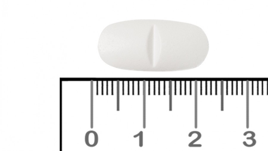 PARACETAMOL CINFA 1 g COMPRIMIDOS EFG , 20 comprimidos fotografía de la forma farmacéutica.