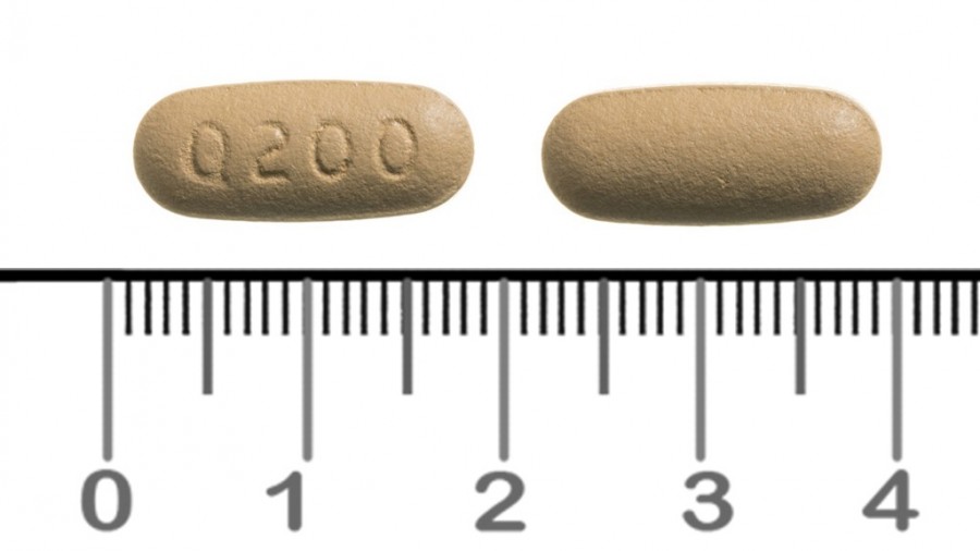 QUETIAPINA CINFA 200 mg COMPRIMIDOS DE LIBERACION PROLONGADA EFG , 60 comprimidos fotografía de la forma farmacéutica.