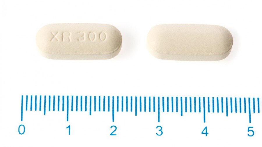 SEROQUEL PROLONG 300 mg COMPRIMIDOS DE LIBERACION PROLONGADA, 60 comprimidos fotografía de la forma farmacéutica.