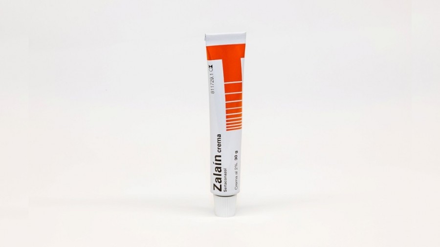 ZALAIN 20 MG/G CREMA, 1 tubo de 60 g fotografía de la forma farmacéutica.