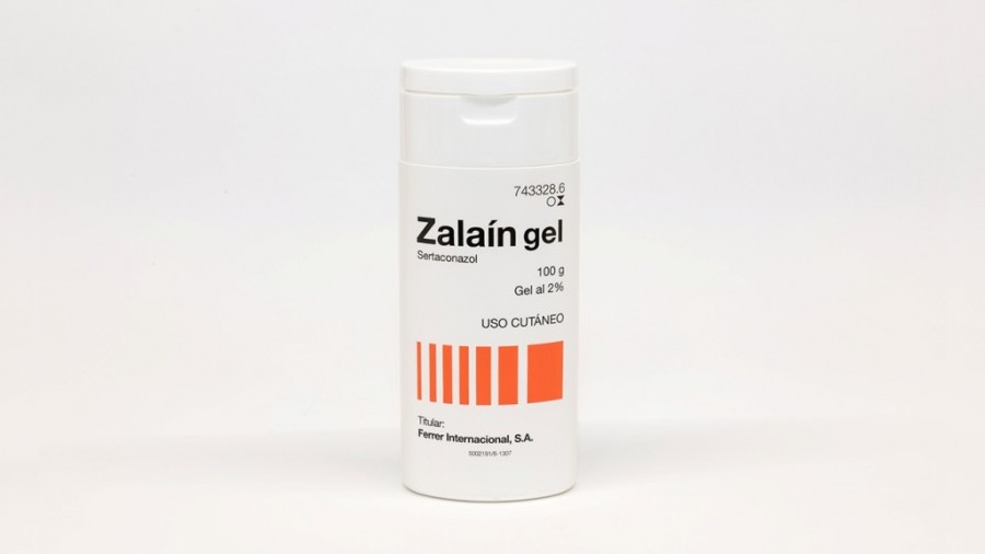 ZALAIN GEL, 1 tubo de 100 g fotografía de la forma farmacéutica.