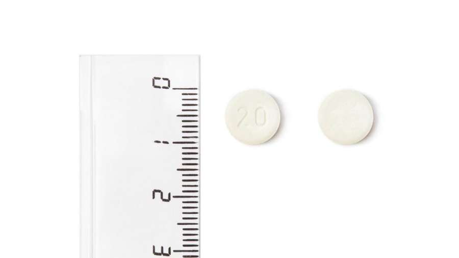ZOLAFREN FLAS 20 mg COMPRIMIDOS BUCODISPERSABLES EFG , 28 comprimidos fotografía de la forma farmacéutica.