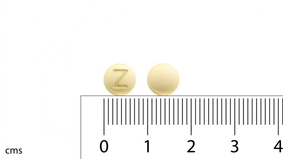 ZOMIG 2,5 mg COMPRIMIDOS RECUBIERTOS CON PELICULA , 6 comprimidos fotografía de la forma farmacéutica.