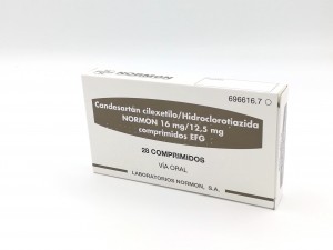 Candesartan Cilexetilo Hidroclorotiazida Normon Mg Mg