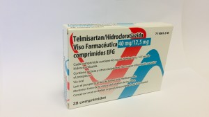 TELMISARTAN HIDROCLOROTIAZIDA VISO FARMACÉUTICA 40 MG 12 5 MG