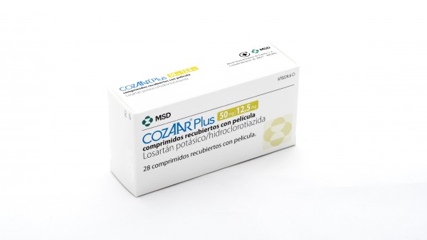 Cozaar Plus 50 Mg 12 5 Mg Comprimidos Recubiertos Con Pelicula 28