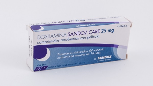 Doxilamina Sandoz Care Mg Comprimidos Recubiertos Con Pelicula