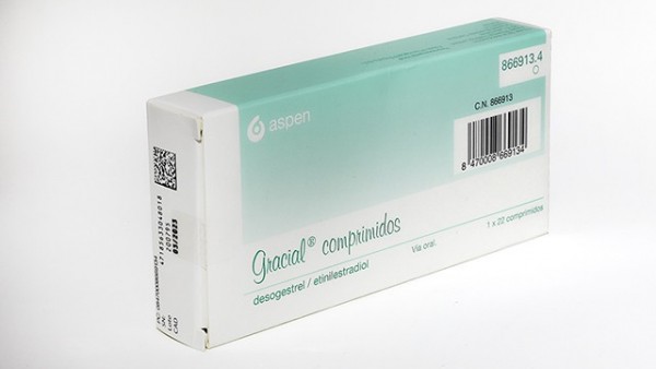 GRACIAL COMPRIMIDOS , 66 (3 x 22) comprimidos fotografía del envase.