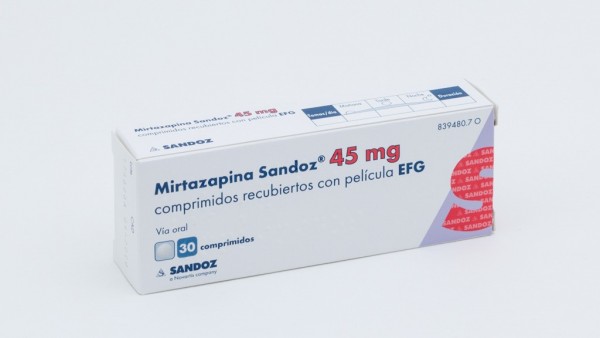 Mirtazapina Sandoz Mg Comprimidos Recubiertos Con Pelicula Efg