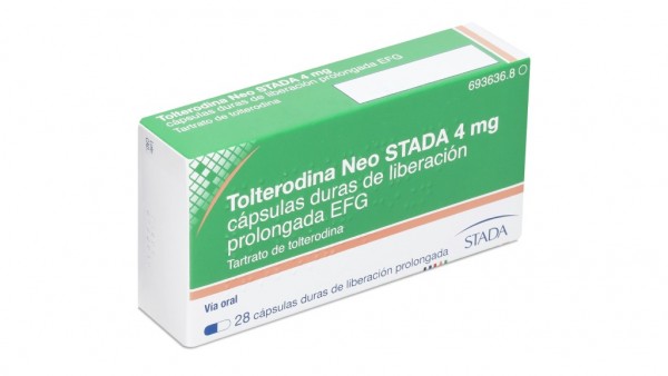 TOLTERODINA NEO STADA 4 MG CAPSULAS DURAS DE LIBERACION PROLONGADA EFG