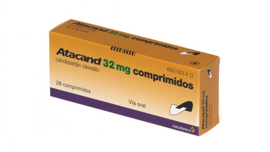 ATACAND 32 mg COMPRIMIDOS, 28 comprimidos fotografía del envase.