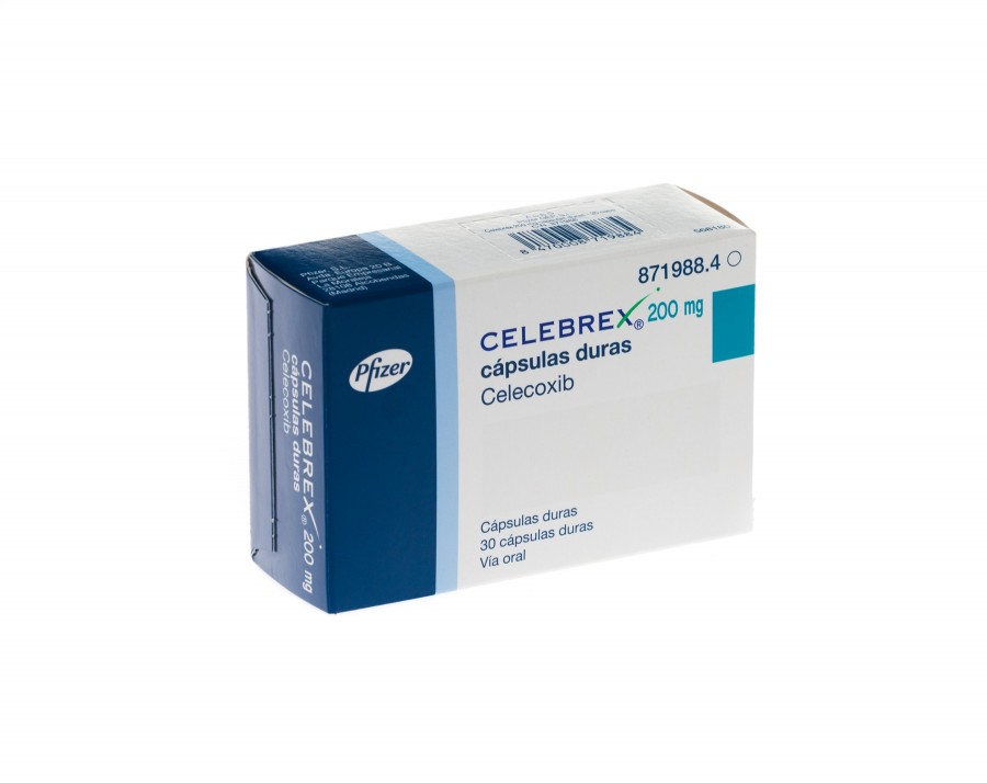 CELEBREX 200 MG CAPSULAS DURAS , 30 cápsulas. Precio: 22.28€.