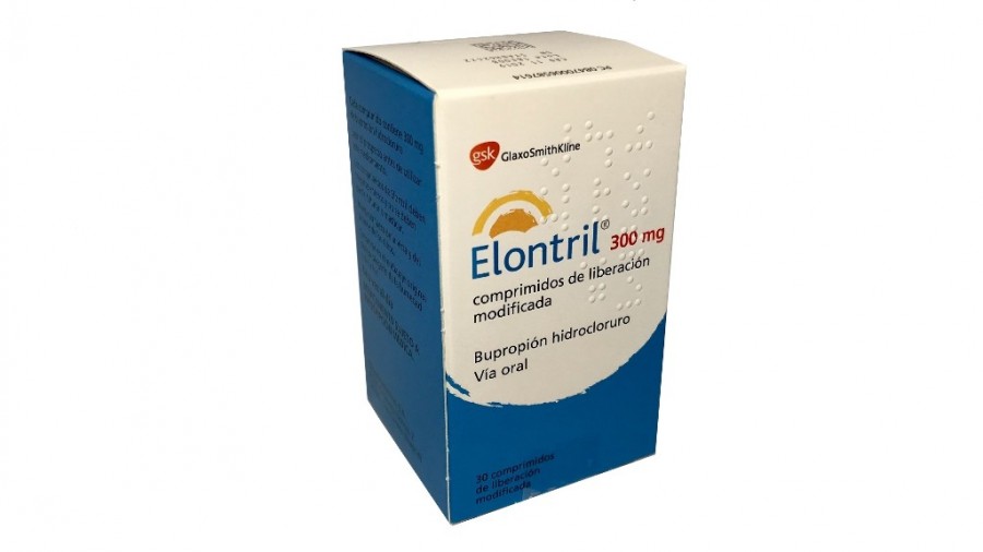 ELONTRIL 300 mg COMPRIMIDOS DE LIBERACION MODIFICADA , 30 comprimidos fotografía del envase.