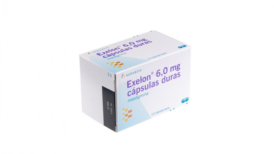 EXELON 6 mg CAPSULAS DURAS, 112 cápsulas fotografía del envase.